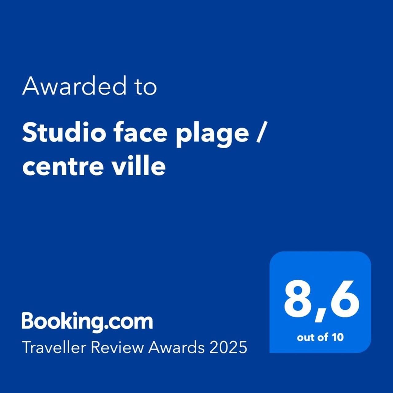 Studio Face Plage / Centre Ville Аркашон Экстерьер фото